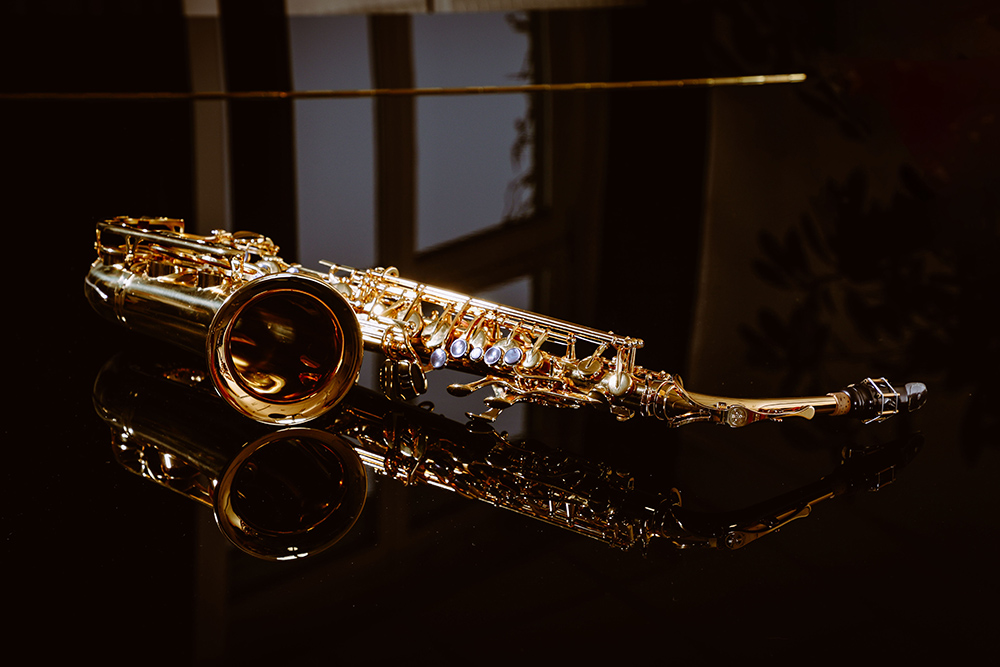 Bild eines Saxophon