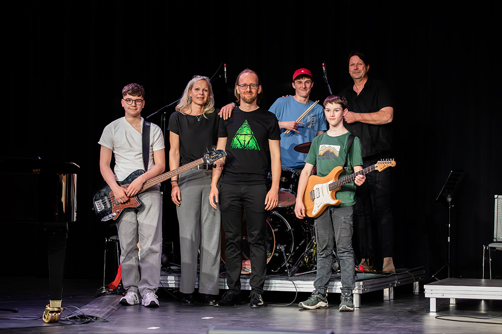 Gruppenbild Pop-Band