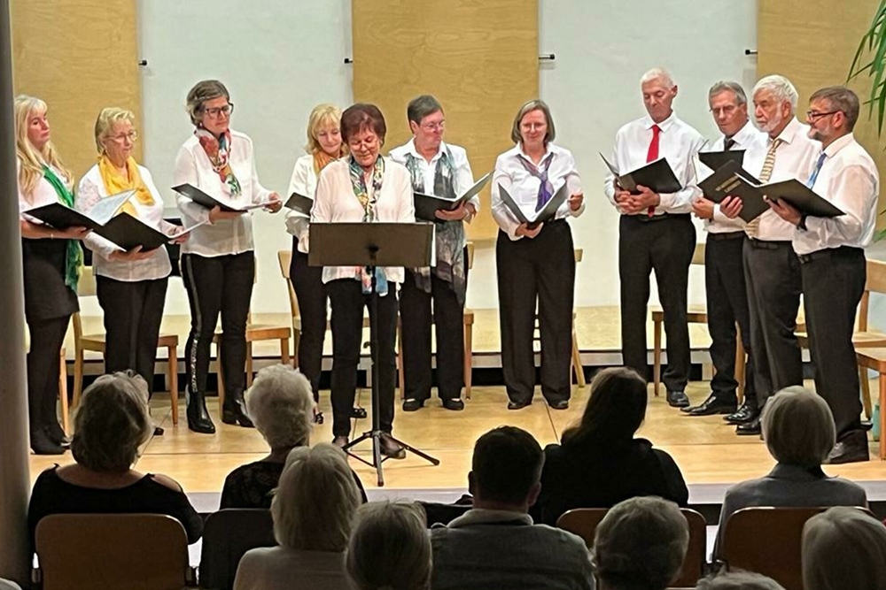 Stadtchor Leoben auf der Bühne